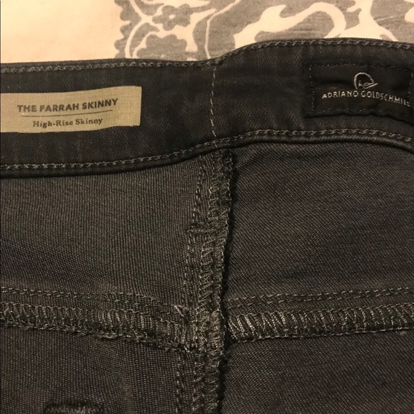 AG The Farrah Skinny HighRise Skinny Jean size 27R - Picture 2 of 5